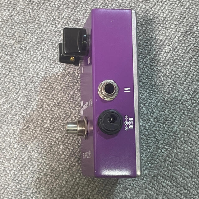 出品23日まで noah'sark FUZZ purple 紫　エフェクター 楽器のギター(エフェクター)の商品写真