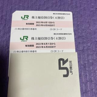 JR - 東日本 株主優待券 2枚