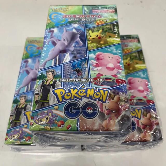 ポケモンカード　ポケモンGO BOX シュリンク付きBox/デッキ/パック