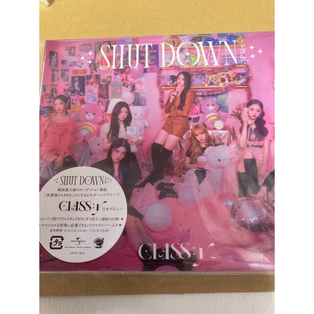 CLASS：y SHUT DOWN -JP Ver.- 初回限定盤 新品未開封 エンタメ/ホビーのCD(ワールドミュージック)の商品写真