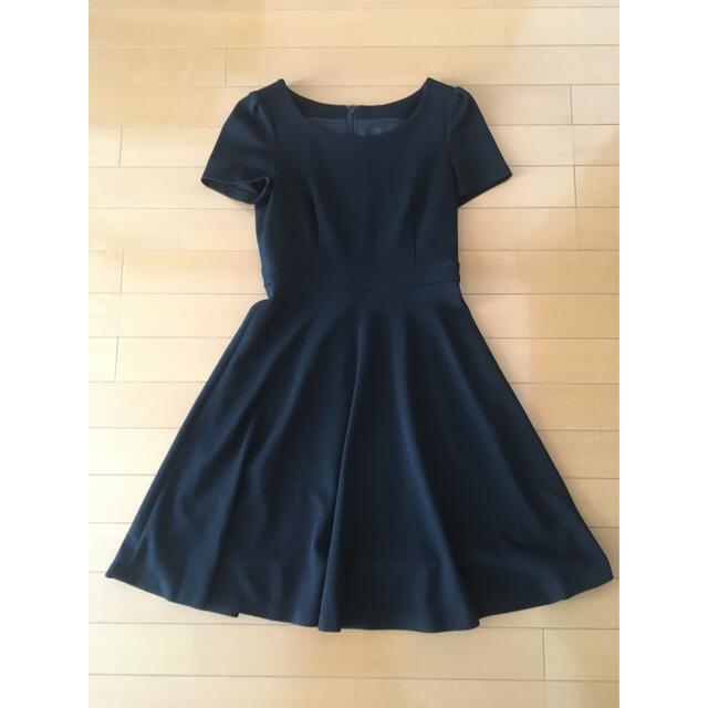 セールの定価 美品☆【ANAYI】アナイ ワンピース フレア 半袖 膝丈