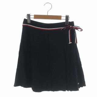 トミーヒルフィガー(TOMMY HILFIGER)のトミーヒルフィガー TOMMY HILFIGER ミニスカート ラップ 4 紺(ミニスカート)