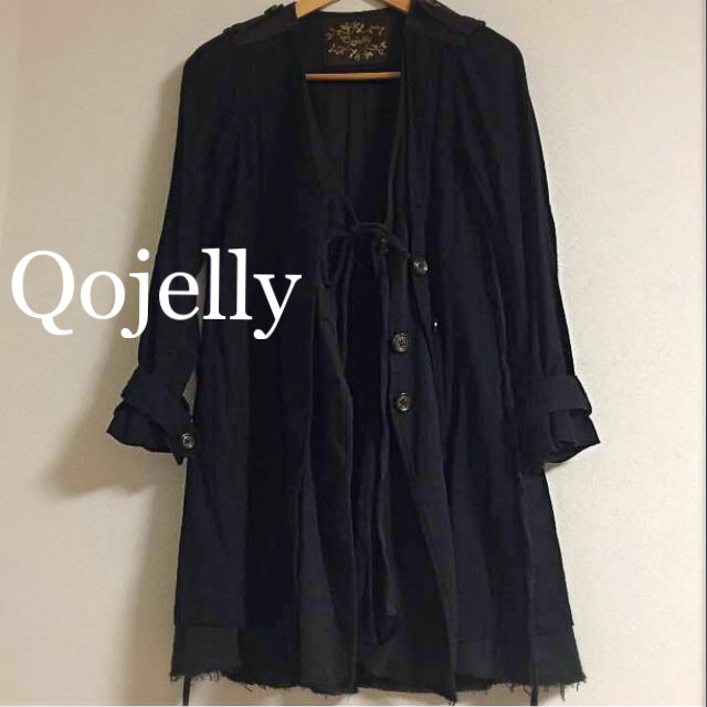 Qojelly(コジェリ)の【値下げ】【早い者勝ち】Qojelly made in japan  コート レディースのジャケット/アウター(トレンチコート)の商品写真