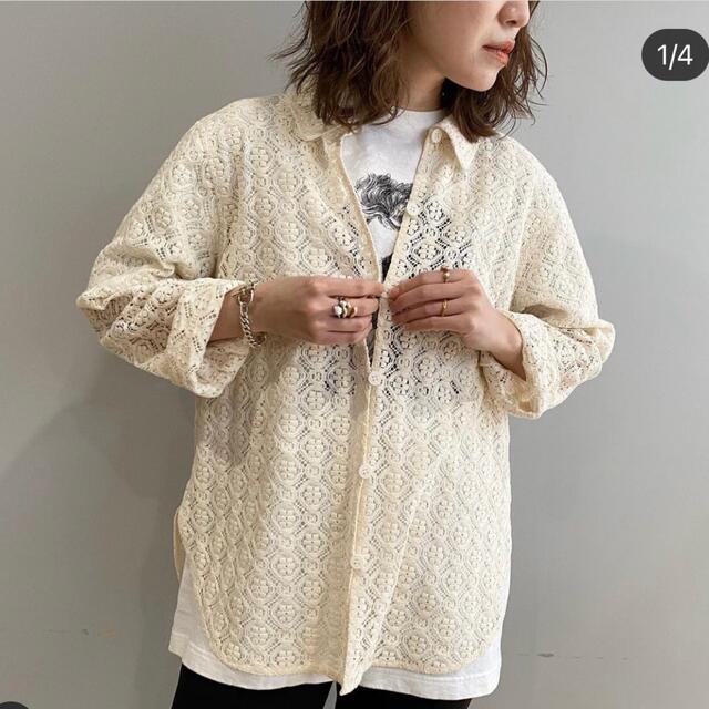 シンゾーン　ブラウス　FLARE BLOUSE ネイビー34