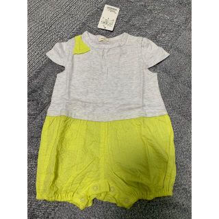 シップスキッズ(SHIPS KIDS)のSHIPS KIDS BABYロンパース　新品未使用タグ付き(ロンパース)