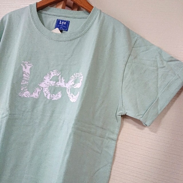 SM2(サマンサモスモス)のSM2 blue Lee コラボロゴロングTシャツ 新品 サマンサモスモスブルー レディースのトップス(Tシャツ(半袖/袖なし))の商品写真