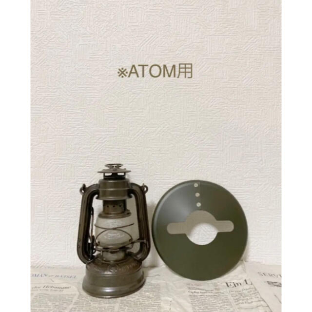 《オリーブ》【Feuerhand ATOM用リフレクター】 スポーツ/アウトドアのアウトドア(ライト/ランタン)の商品写真