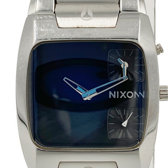 大大大バーゲン！！！ NIXON(シルバー) 最高にかっこいい腕時計-