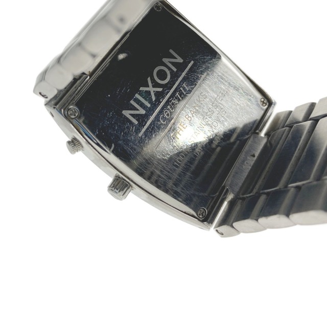 大大大バーゲン！！！ NIXON(シルバー) 最高にかっこいい腕時計-