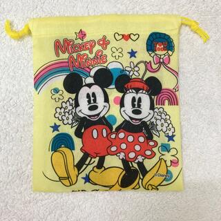 ディズニー(Disney)の【新品】ミッキー & ミニー 巾着(その他)