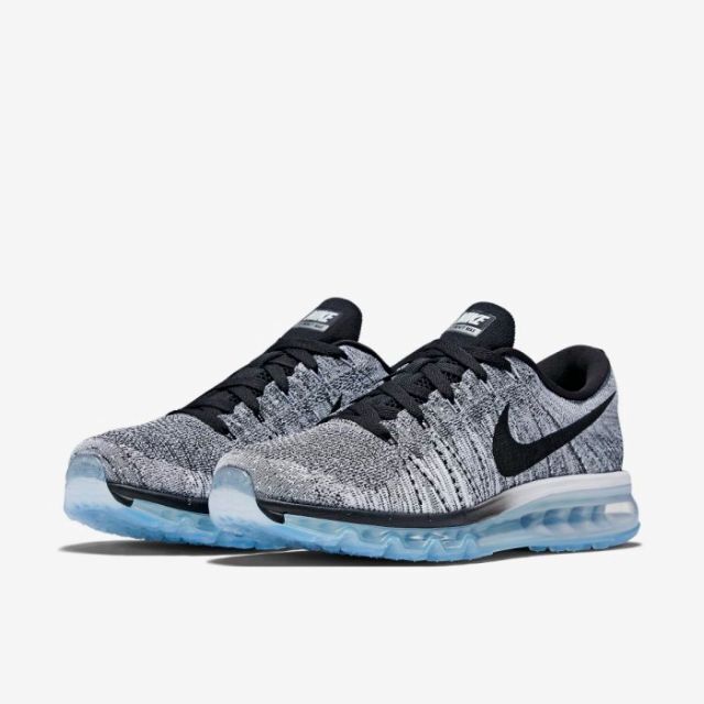 ★人気 NIKE FLYKNIT MAX 27 ナイキフライニットマックス 白黒