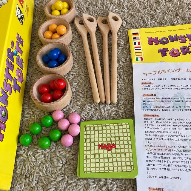 HABA(ハーバー)のHABA☆モンスタートルテ キッズ/ベビー/マタニティのおもちゃ(知育玩具)の商品写真