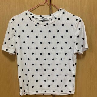 ザラ(ZARA)のZARA★ドット柄トップス(カットソー(半袖/袖なし))