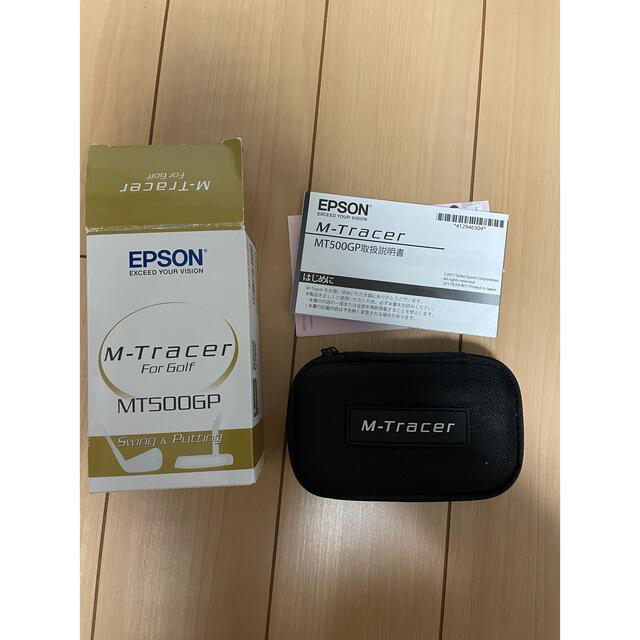 EPSON M-Tracer For Golf エムトレーサー MT500GPの通販 by たろう's shop｜ラクマ