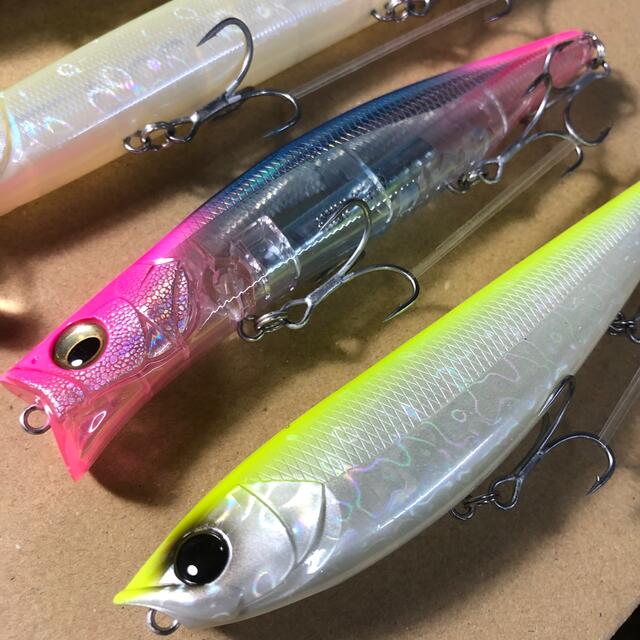 Megabass(メガバス)のシーバス用ビッグベイト4点セット アピアやメガバスなど スポーツ/アウトドアのフィッシング(ルアー用品)の商品写真