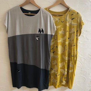 グラニフ(Design Tshirts Store graniph)のグラニフワンピース　セット(ミニワンピース)