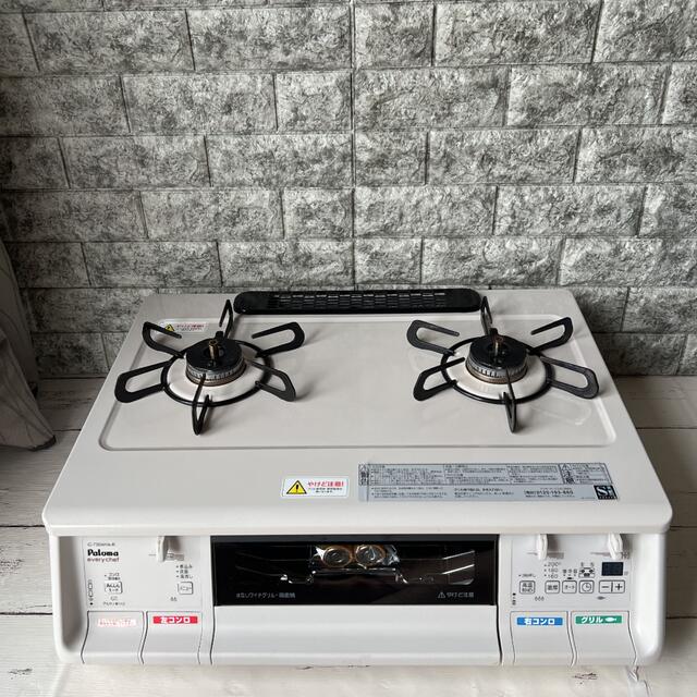 2019年製 Paloma ガスコンロ IC-730WHA-R 都市ガス用-www.pradafarma.com