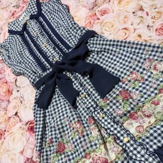 アクシーズファム(axes femme)の❤みどさん専用♥axes femme♥ワンピース&カーディガン♥2点セット♥(ひざ丈ワンピース)