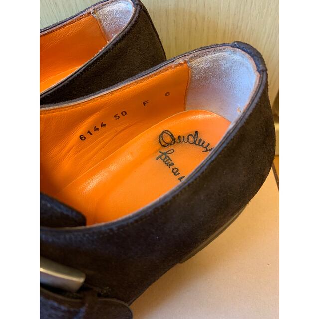 スウェード Santoni - 正規 SANTONI サントーニ スウェード モンク