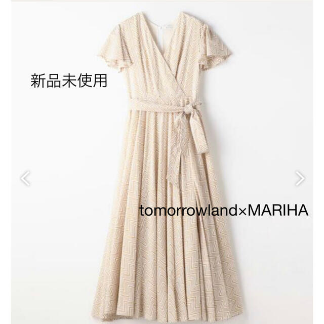 お得♡新品未使用【別注】MARIHA×TOMORROWLAND カシュクールOP