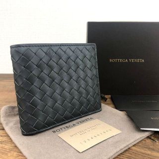 ボッテガヴェネタ(Bottega Veneta)の未使用品 BOTTEGAVENETA 札入れ グレー系 325(折り財布)