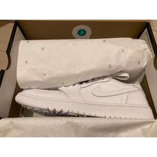 ナイキ(NIKE)のAir Jordan 1 Low Golf Triple White 27cm(スニーカー)