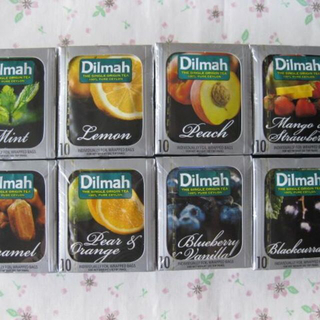【週末限定値下】Dilmah フレーバーティ8種40個　セイロンティ スリランカ(茶)