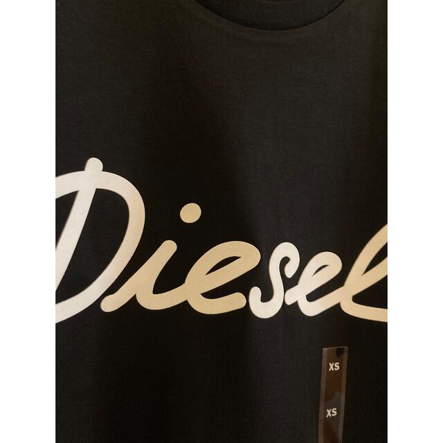 DIESEL(ディーゼル)の新品未使用！ディーゼル　DIESEL Tシャツ　ブラックXL レディースのトップス(Tシャツ(半袖/袖なし))の商品写真
