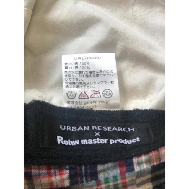 URBAN RESEARCH(アーバンリサーチ)のURBAN RESEARCH✖️Rohw master product ハット レディースの帽子(ハット)の商品写真