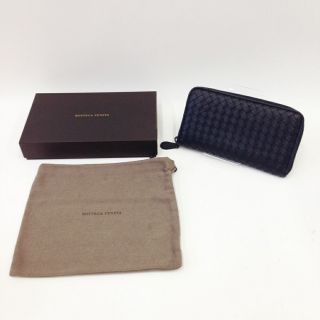 ボッテガヴェネタ(Bottega Veneta)の〇〇ボッテガヴェネタ イントレチャート ラウンドファスナー 長財布(財布)