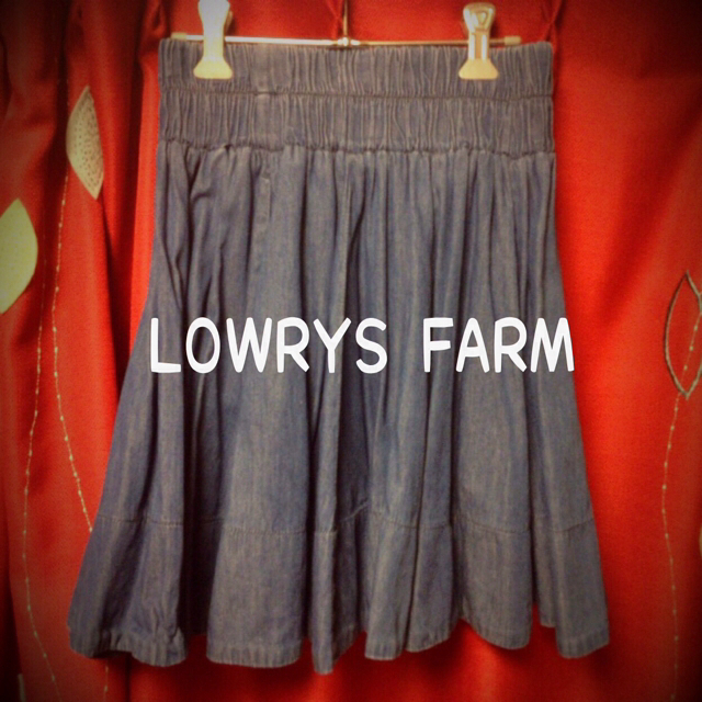 LOWRYS FARM(ローリーズファーム)のローリーズ♡デニムスカート レディースのスカート(ミニスカート)の商品写真