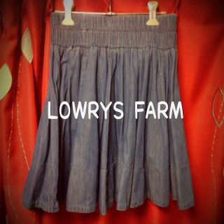 ローリーズファーム(LOWRYS FARM)のローリーズ♡デニムスカート(ミニスカート)