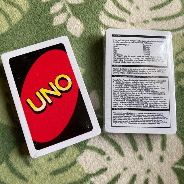 カードゲームUNO エンタメ/ホビーのテーブルゲーム/ホビー(トランプ/UNO)の商品写真