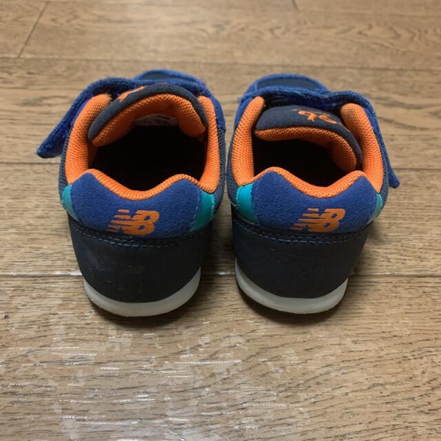 New Balance(ニューバランス)の 【6/26まで値下げ中！】ニューバランス 996 14.5cm 青 橙    キッズ/ベビー/マタニティのベビー靴/シューズ(~14cm)(スニーカー)の商品写真