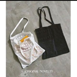 トゥデイフル(TODAYFUL)のTODAYFUL patchwork lace ノベルティ(トートバッグ)