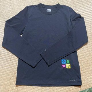 コロンビア(Columbia)のColumbia TITANIUM レディース 長袖Tシャツ Sサイズ 黒色(Tシャツ(長袖/七分))