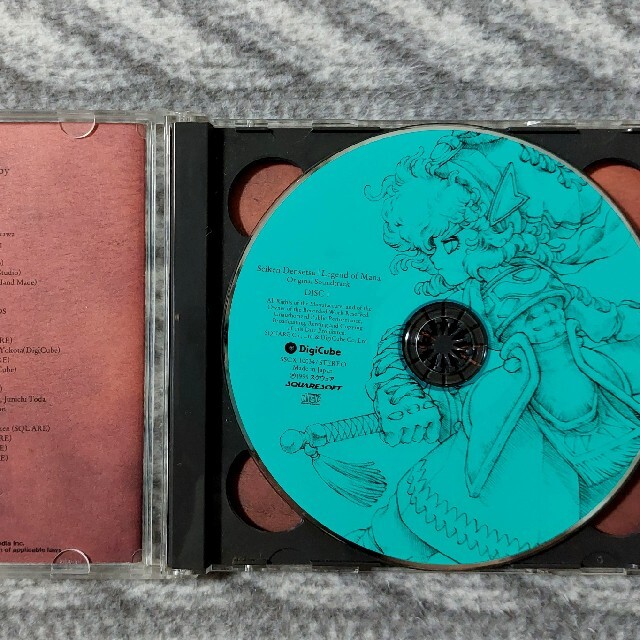 PlayStation(プレイステーション)の聖剣伝説 LEGEND OF MANA オリジナル・サウンドトラック エンタメ/ホビーのCD(ゲーム音楽)の商品写真