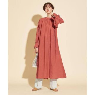 ビューティアンドユースユナイテッドアローズ(BEAUTY&YOUTH UNITED ARROWS)の定価13750円　新品タグ　BEAUTY&YOUTH フレアロングワンピース (ロングワンピース/マキシワンピース)