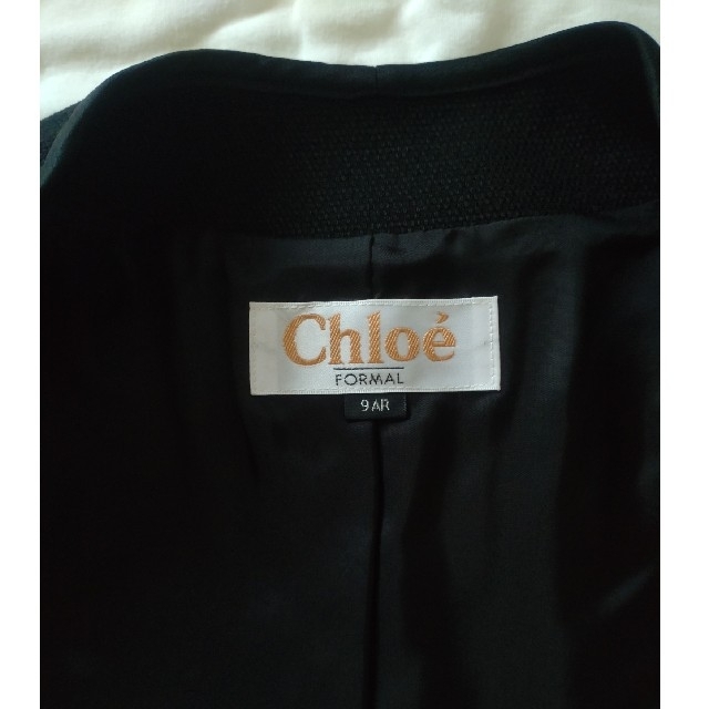 Chloe(クロエ)のChloe　クロエ　ブラックフォーマル　9号 レディースのフォーマル/ドレス(礼服/喪服)の商品写真