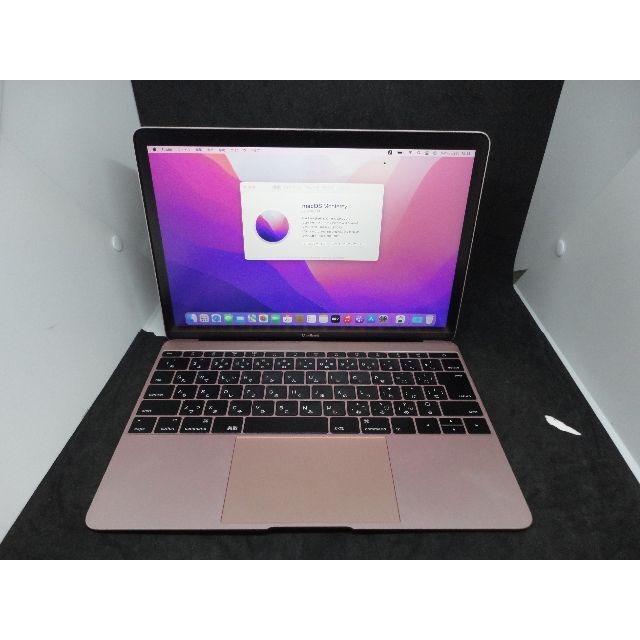 （215）MacBook 12インチ2016 m5/8GB/SSD 512GB