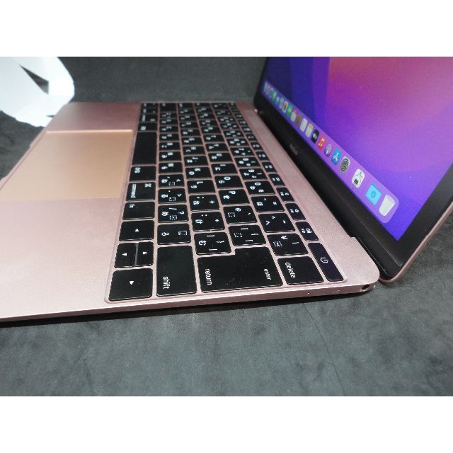 （215）MacBook 12インチ2016 m5/8GB/SSD 512GB