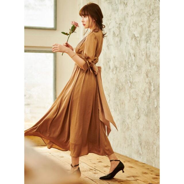 ロングワンピース/マキシワンピースherlipto Victoria Park Long Dress