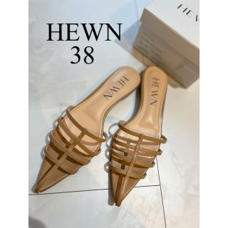 ジャーナルスタンダード(JOURNAL STANDARD)のhewn サンダル ミュール 38 Pointrd strap mules(ミュール)