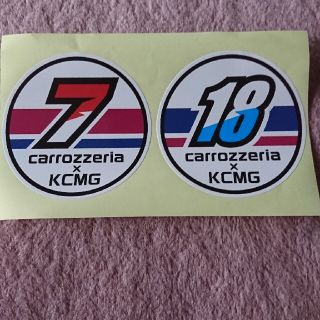 KCMG carrozzeria RACING 可夢偉 国本オリジナルステッカー(モータースポーツ)