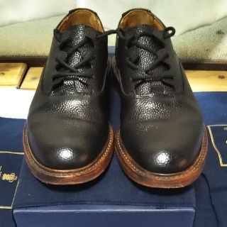 トリッカーズ(Trickers)のBEAMS別注 Tricker'sギリーシューズ黒UK6(ドレス/ビジネス)