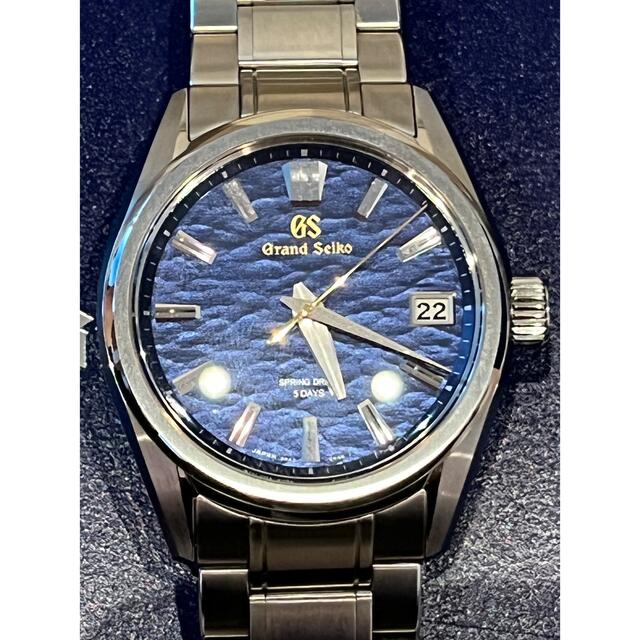 セイコー創業140周年限定モデル SLGA007 水面 Grand Seiko腕時計(アナログ)
