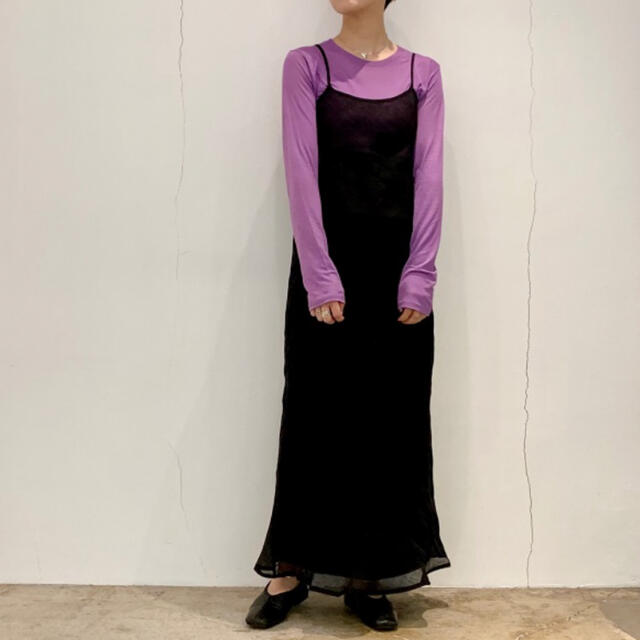 Plage(プラージュ)の【8/30お値下】ベースレンジbaserange dydine dress レディースのワンピース(ロングワンピース/マキシワンピース)の商品写真