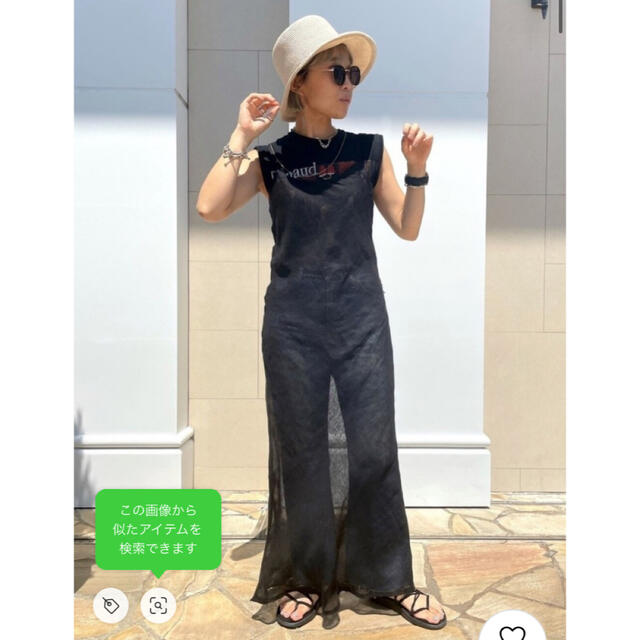 Plage(プラージュ)の【8/30お値下】ベースレンジbaserange dydine dress レディースのワンピース(ロングワンピース/マキシワンピース)の商品写真