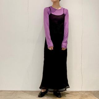 プラージュ(Plage)の【8/30お値下】ベースレンジbaserange dydine dress(ロングワンピース/マキシワンピース)