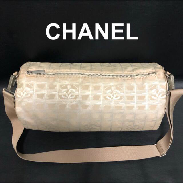 CHANEL シャネル ニュートラベルライン 筒型ショルダーバッグ(大)Lサイズ